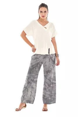 Oh My Gauze  Savannah Pants 100% Comfortable Cotton Lagenlook • $61.95