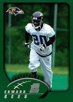 2002 Topps Ed Reed #353 Rookie Baltimore Ravens HOF - Free Shipping • $10