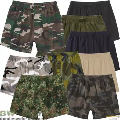 Brandit Army Boxer Shorts Bw Underpants Military Boxer Shorts Camouflage S-7xl • $13.85