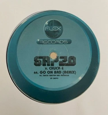 £15 • Buy Sappo - Chuck E / Go On Bad Remix 12  Jungle Drum & Bass Vinyl 1996 Flex Records