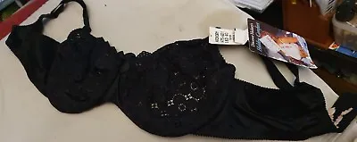 $15 • Buy Hickory 18 D Underwire Hidden Comfort Full Figure Stretch Lace Bra NEW