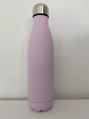 Baby Pink Self Insulated Flask Bottle Hot Cold 500ml Water Tea • £8.99