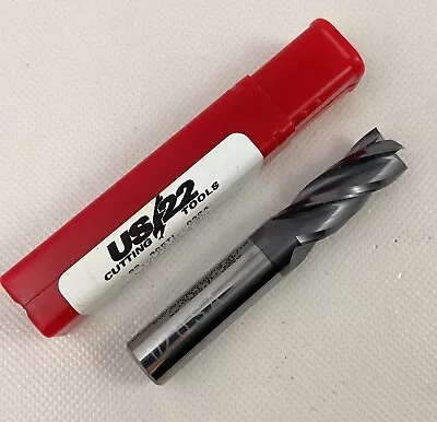 ☀️US-22 1/2  X 1-1/4  X 3  4 Flute Solid Carbide End Mill AlTiN Coated USA Made • $24.99