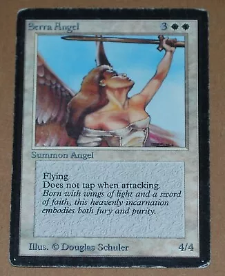 Beta Serra Angel - Magic The Gathering - Vintage • $120