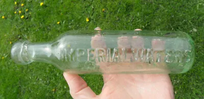 £6.50 • Buy Clydesdale & Co Imperial Waters Glasgow Blob Top Cylinder Victorian Bottle