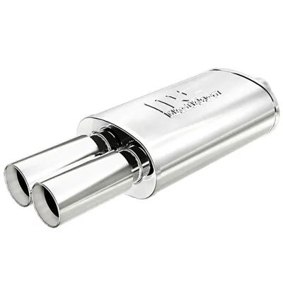 Magnaflow (14815 ) Street Series Polished Stainless Steel Oval Muffler With Tip • $311