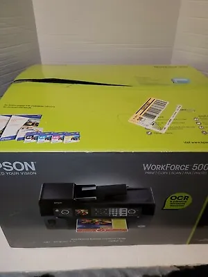 NEW Epson WorkForce 500 All-In-One Inkjet Printer Please Read Discription.  • $30