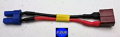 EC2 Female To Deans Female RC Adapter 18 AWG--  FLEUR  Quality • $9.70