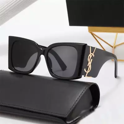 Yves Saint Laurent Ladies Sunglasses Retro Fashionable Sunglasses Versatile Gift • $34.99