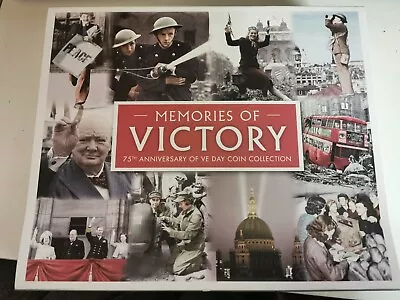 Westminster - Memories Of Victory 75th Anniversary Of VE Day Coin Collection • £125