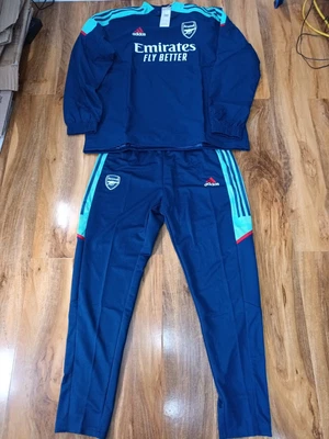 £69.95 • Buy BNWT Arsenal Adidas Blue Hybrid Tracksuit Size Small Season 2021-2022 - S -