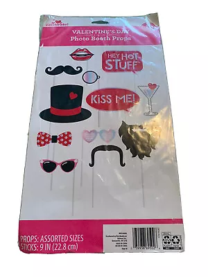Wedding Valentines Day Photo Booth Props Sticks Attached Photobooth US Seller • $8.99