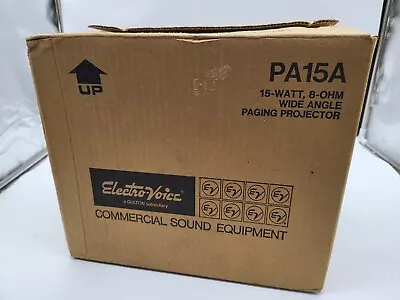 NEW OPEN BOX Vintage Electro Voice PA 15A Wired • $240