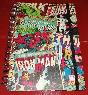 Marvel Superhero Themed Spiral Bound Notebook • £5.50