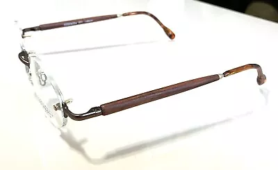 New Classy Rimless Essence Eyeglasses Mahogany Brown ~ Discontinued Frames SALE • $49.99