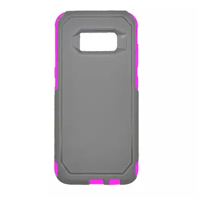 For Samsung S7 Slim Shockproof 2-in-1 Durable Hybrid Case GRAY/PINK • $5.95