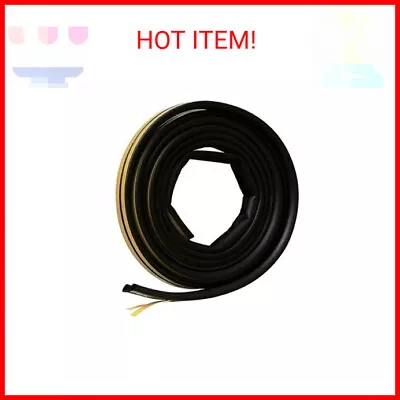 Frost King EPDM Rubber Self-Stick Weatherseal Tape D-Section 5/16  W 1/4  T  • $13.88