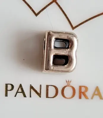 Pandora Letter B Alphabet Charm #797456 • £19