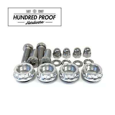 HUNDRED PROOF HARDWARE B Series Valve Cover Hardware B16a B18c VTEC  [Silver] • $69.99