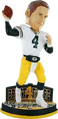 Brett Favre Green Bay Packers Career Stats Bobblehead NFL Football • $69.99