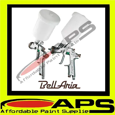 ANEST IWATA W400 Bell-aria GENUINE Spray Gun W400BA WITH 600ML POT 1.3mm  • $589