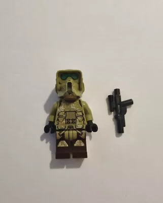 Lego Star Wars Minifigure Clone Scout Trooper 41st Elite Corps Kashyyyk Sw1002 • £18