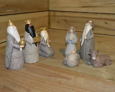 Luxury Christmas Nativity Ceramic Set Of 7 Figures • £45.49