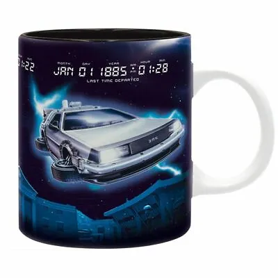 £14.79 • Buy Back To The Future - Mug - Delorean Coffee Mug Logo - Gift Box