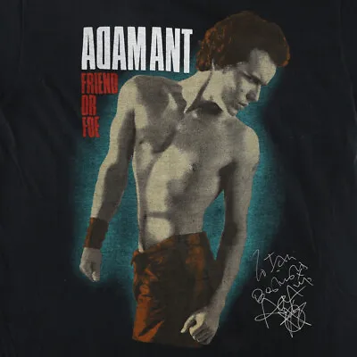 $18.04 • Buy Vintage Adam Ant Friend Or Foe Tour Cotton All Size Black Men Women Shirt KK049