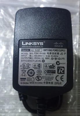 NEW Cisco LinkSys 5V2F PSM11R-050 VoIP Router SPA3102 Gateway Charger EL3087 • $19.99