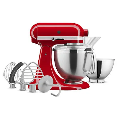 Kitchenaid KSM195 4.8L Artisan Stand Mixer Empire Red 5KSM195PSAER • $747