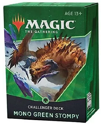 Magic The Gathering MTG MONO GREEN STOMPY Challenger Deck ENGLISH SEALED 2021 • $50.57