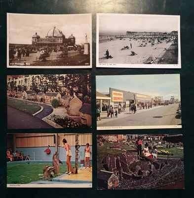 £4.99 • Buy Rhyl, Six Early Postcards -Rhyl-Early 1900s (9)