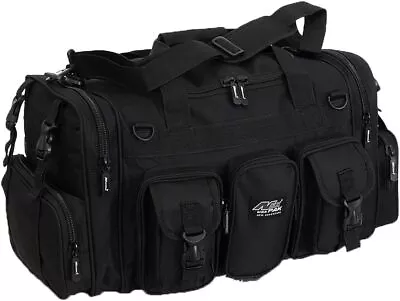 Mens Large 22  Tan Duffel Duffle Military Molle Tactical Gear Travel BagBlack • $55.92