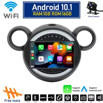 For 07-13 Mini Cooper R56 R60 9in Android Car Stereo Radio GPS Navi Carplay Unit • $252.75