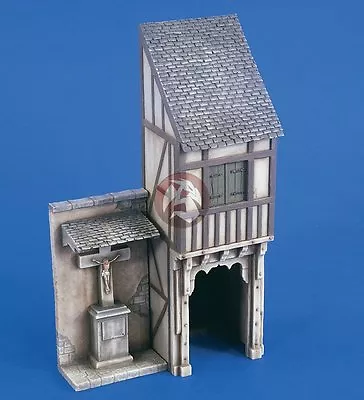 Verlinden 1/35 Old German City Covered Passageway Section W/Shrine [Resin] 2217 • $87.29