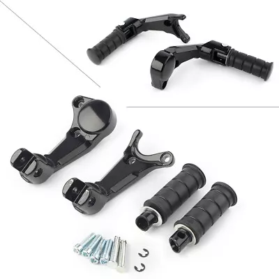 For Victory Octane 17 Passenger Rear Back Passenger Footpegs Mount Bracket Black • $97.91