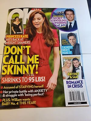 Ok! Usa Magazine - February 7 2022 - Princess Kate. Don't Call Me Skinny! B2 • £6.39