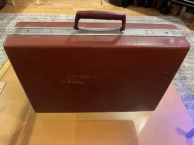 Classic Vintage Brown Samsonite Briefcase Locking No Keys • $15