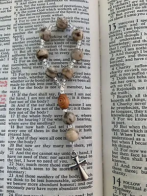 Pocket Prayer Beads Protestant-Christian-Anglican-Lutheran-Episcopal-Methodist • $15