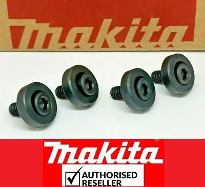 4X Genuine Makita Lock Screw Bolt+Outer Flange 265674-6 Multitool DTM50 TM3000C • £9.96