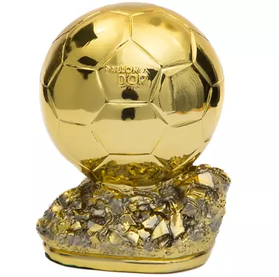 $65.99 • Buy 1:1 World Golden Ball Trophy Ballon D'OR Award Football Soccer Souvenirs