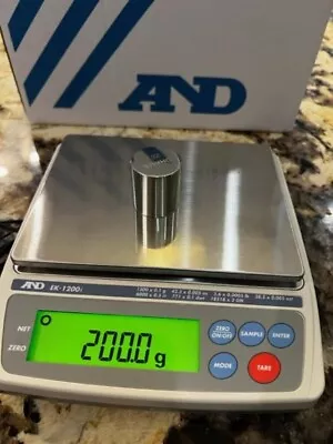 A&D Everest Compact Balance EK-1200iJewelry Scale 1200 X0.1gNTEP RS 232 • $267