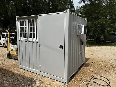 Brand New 7X10 Furnished Portable Office / Guard Shack • $12900