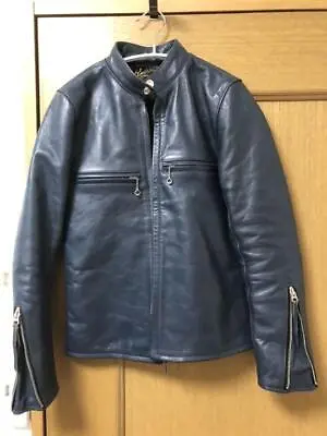 BUCO J-100 The Real McCoy's Navy Size 32 Horsehide Rare Color  • $699.99