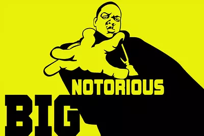 $23.99 • Buy Notorious Biggie Smalls Hip Hop Music Rapper Home Decor Print - POSTER 20x30