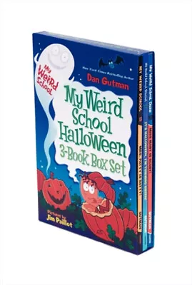 My Weird School Halloween 3-Book Box Set Windows Dan Gutman • $8.32