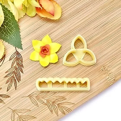 Easter Daffodil Cutter Set Flower Polymer Clay Earring Cutter  3d Printed Pla Uk • £4.19