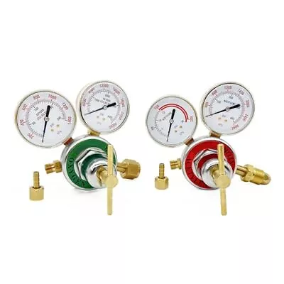 Oxygen And Acetylene Regulators Welding Gas Gauges Pair Compatible With Vstyle W • $83.96