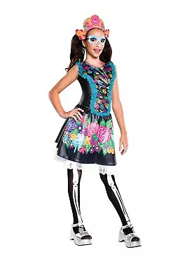 Skelita Calaveras Child Girls Costume NEW Monster High • $6.38